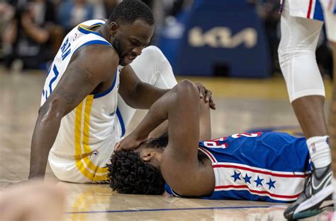 Joel Embiid's knee injury overshadows Sixers loss to Warriors - PHLY Sports