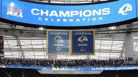 Watch: Rams Unveil 2021 Super Bowl LVI Champions Banner – NBC Los Angeles