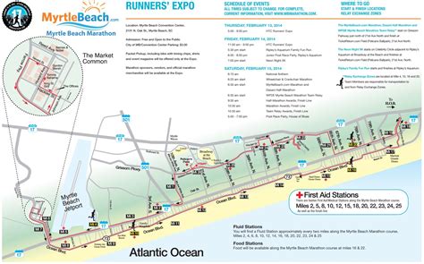 Looking to run? This course map of the Myrtle Beach marathon should get you started! | Myrtle ...