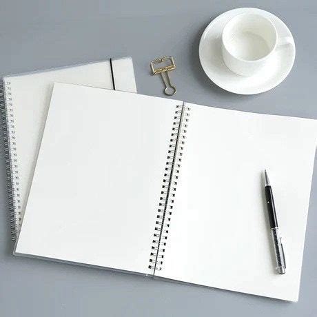 A5 SPIRAL PLAIN BASIC NOTEBOOK (BLANK LINED GRID) | Lazada PH