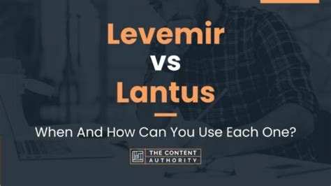 Levemir vs Lantus: When And How Can You Use Each One?