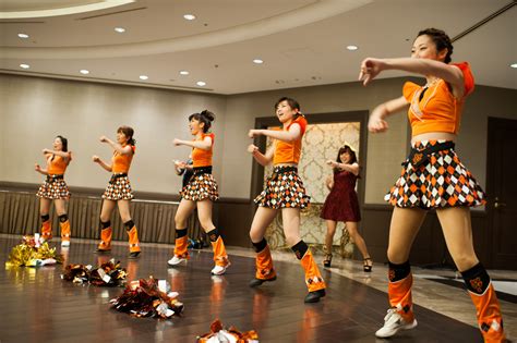 Yomiuri Giants Cheerleaders at Tokyo, Japan Wedding