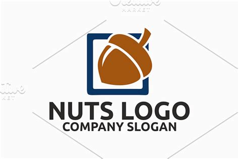 Nuts Logo ~ Logo Templates ~ Creative Market