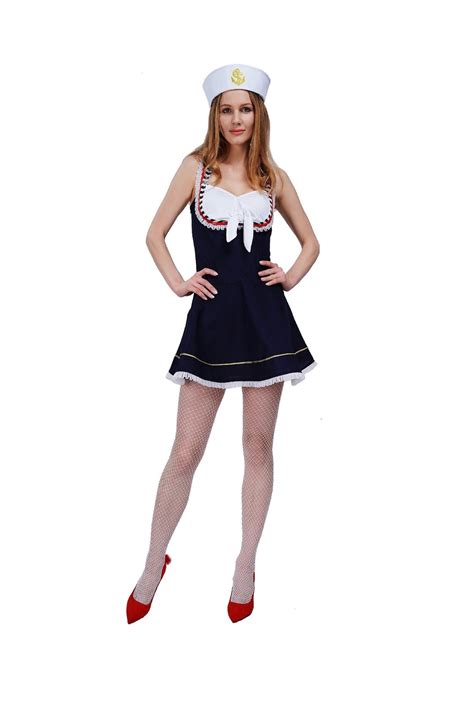 Women Navy Sailor Uniform Women Fancy Costume Halloween - Etsy