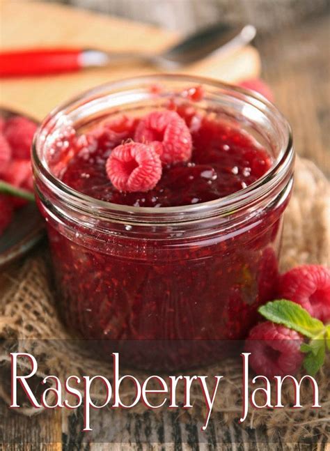 Quiet Corner:Raspberry Jam Recipe - Quiet Corner