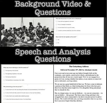 Gettysburg Address Analysis by Investigating History | TpT