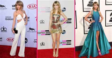 Taylor Swift Red Carpet Looks | Playbuzz