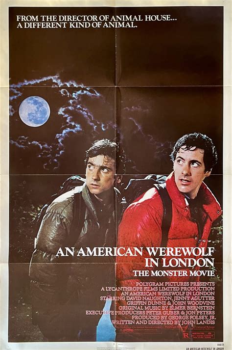 Original An American Werewolf in London Movie Poster - John Landis