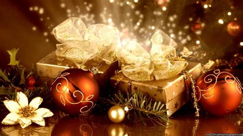 Splendid Christmas Gifts - Wallpaper - FreeChristmasWallpapers.net