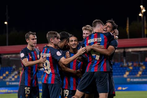 Barça Atlètic 2–0 CD Calahorra: Still strong