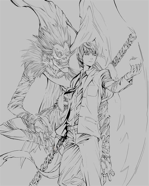 Light Yagami & Ryuk :: Behance