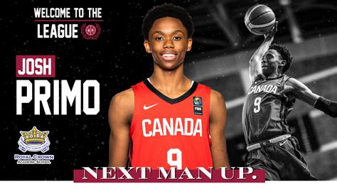 Joshua Primo Returns to Canada, Commits to Royal Crown – North Pole Hoops