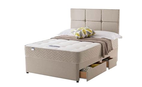 Silentnight Amsterdam Miracoil Ortho 4 Drawer King Size Divan Bed | Furniture And Choice