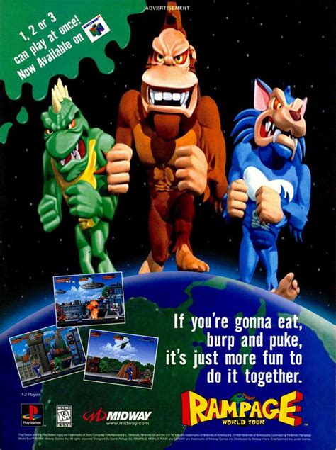 Rampage: World Tour - Codex Gamicus - Humanity's collective gaming knowledge at your fingertips.