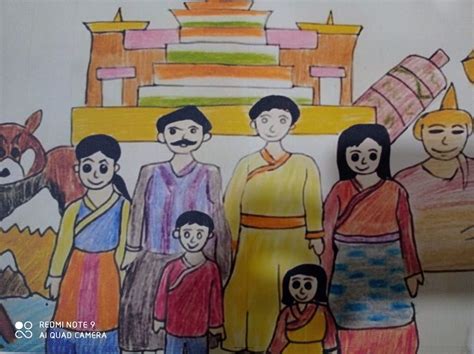 Culture Art Sikkim Drawing - Goimages Zone