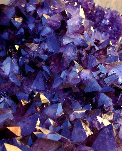 Blue Purple Red: Amethyst Crystals | Taken in the macro mode… | Flickr