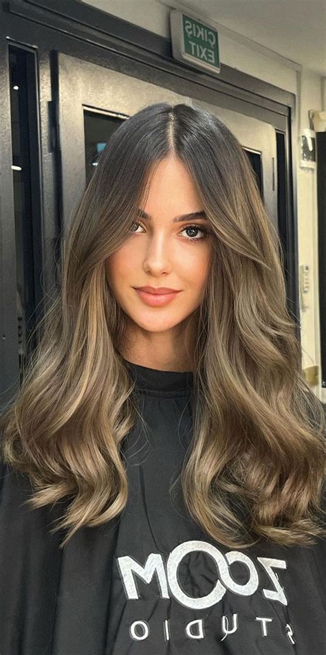 70+ Trendy Hair Colour Ideas & Hairstyles : Ash Blonde Brunette