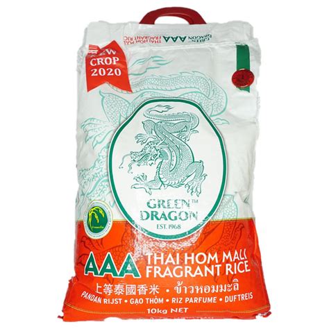 Green Dragon Thai Hom Mali Fragrant Rice | London Grocery