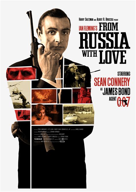 From Russia With Love (Terence Young, 1963) | Poster By Ash Weaver-Williams