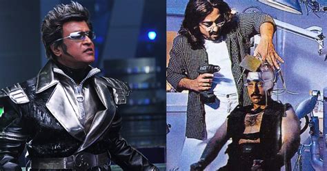 Rajinikanth and Kamal Haasan in Enthiran 2