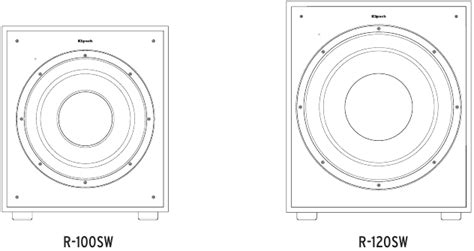 Klipsch R-100SW, R-120SW - Reference Subwoofer Manual | ManualsLib