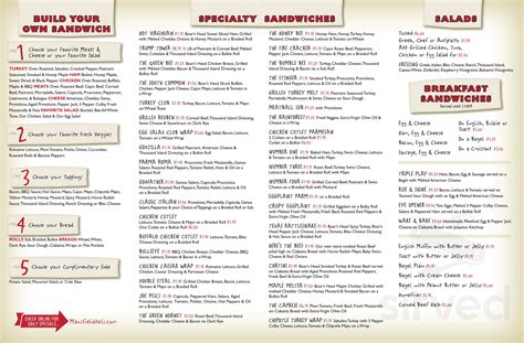 Mansfield Deli menu in Mansfield, Massachusetts, USA