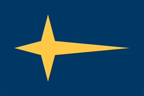 Alternate flag of Minnesota, the North Star State of American-Nordic ancestry : vexillology