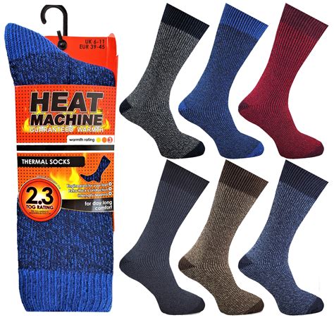 Wholesale Mens Marl Heat Machine 2.3 tog Socks | Wholesaler Thermal Socks | Best Cut Price Deals ...