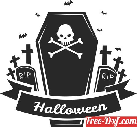 Download rip Halloween scary clipart uYuvE High quality free Dxf