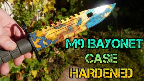 M9 Bayonet Case Hardened *real life* - YouTube