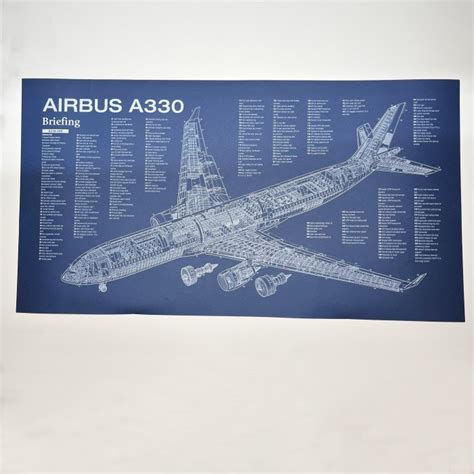 Aviation Poster of Airbus A330