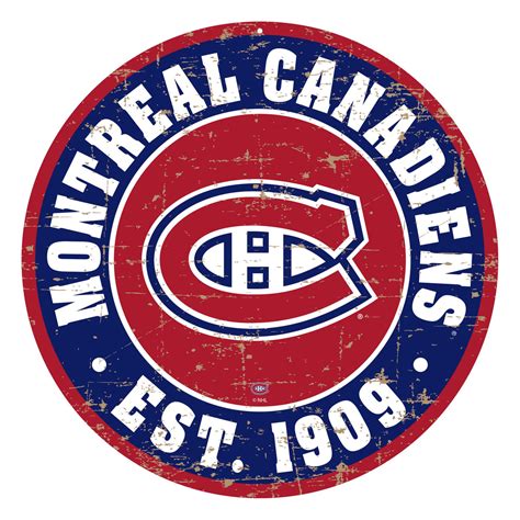 Montreal Canadiens 22" PVC Distressed Logo Wall Sign – Hockey Hall of Fame