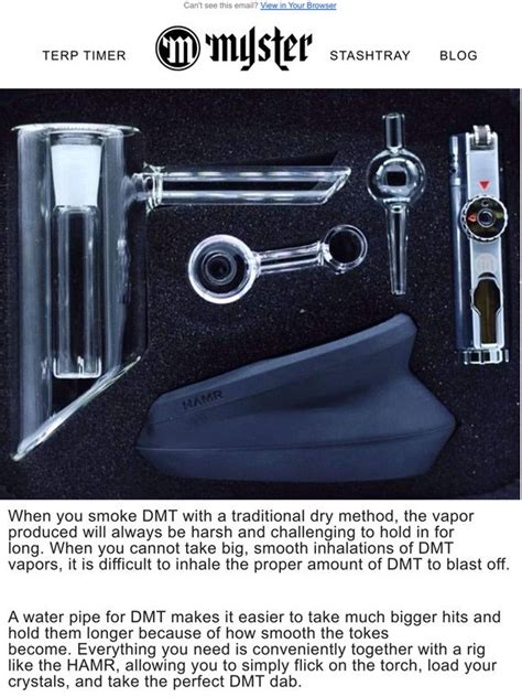 Myster: DMT Pipe - What You Should and Should Not Do | Milled