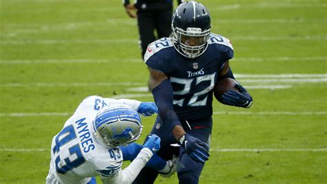 Titans' Derrick Henry stiff arms another poor defender just for fun - Sporting News | Bulu Karga