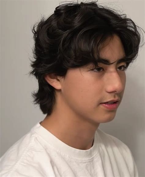 frank zhang | Wavy hair men, Long hair styles men, Hair cuts