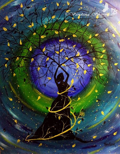 GAIA (Mother Goddess) by VandanaSharmaArts on DeviantArt