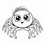 Premium Photo  Trapdoor Spider Kids Drawing Hand Drawn Cute coloring sketch template