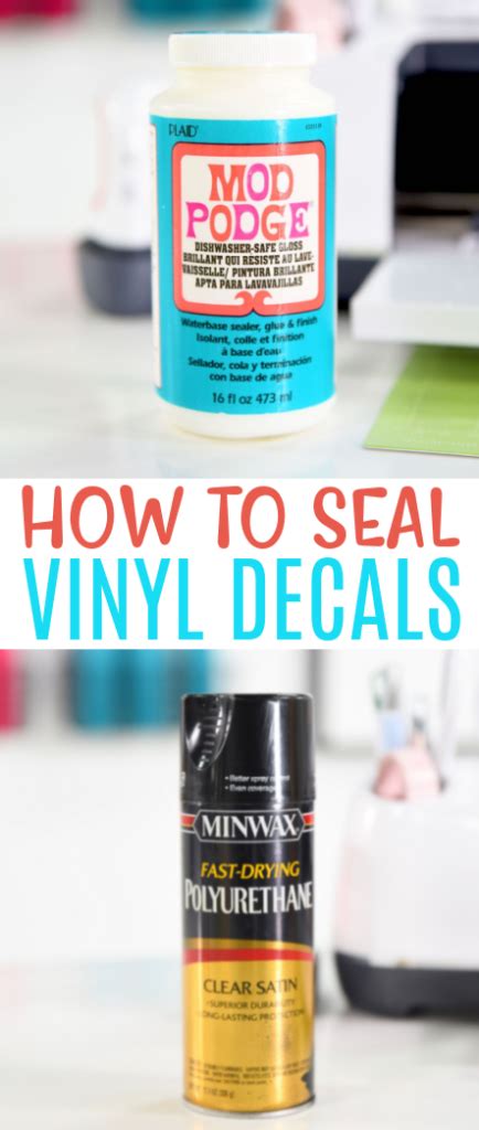 How To Seal Vinyl Decals - Makers Gonna Learn