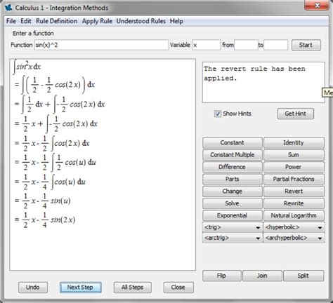 Calculus Tutor available in Maple math software