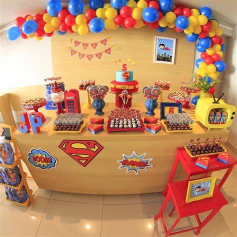 20+ Best Superman Birthday Party Ideas of 2021