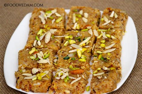 Khoya coconut burfi - how to prepare Mawa barfi recipe