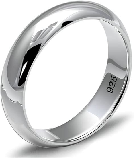 Epinki Anillos de Hombres Plata 925 Anillos de Boda Anillo Hombre ...