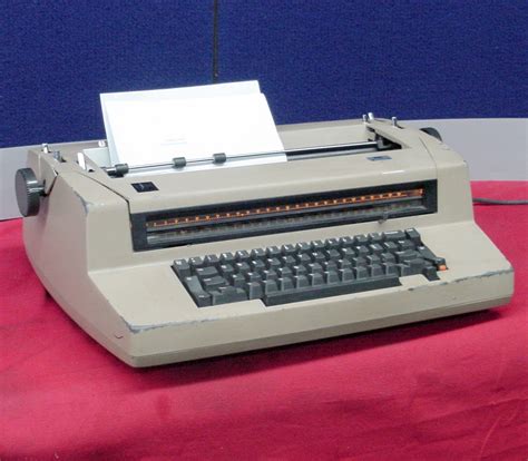 IBM Selectric III Tan Electric Typewriter ~Works! | eBay