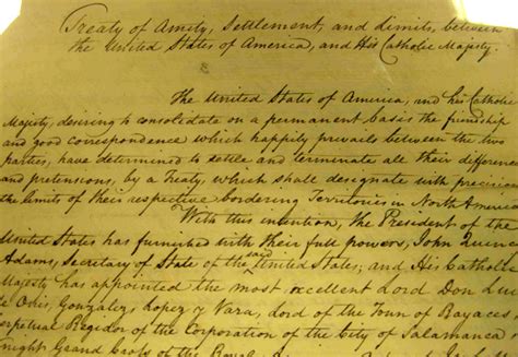 Adams-Onis Treaty 1819: English Transcript