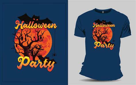 Scary Halloween T-shirt design 11133611 Vector Art at Vecteezy