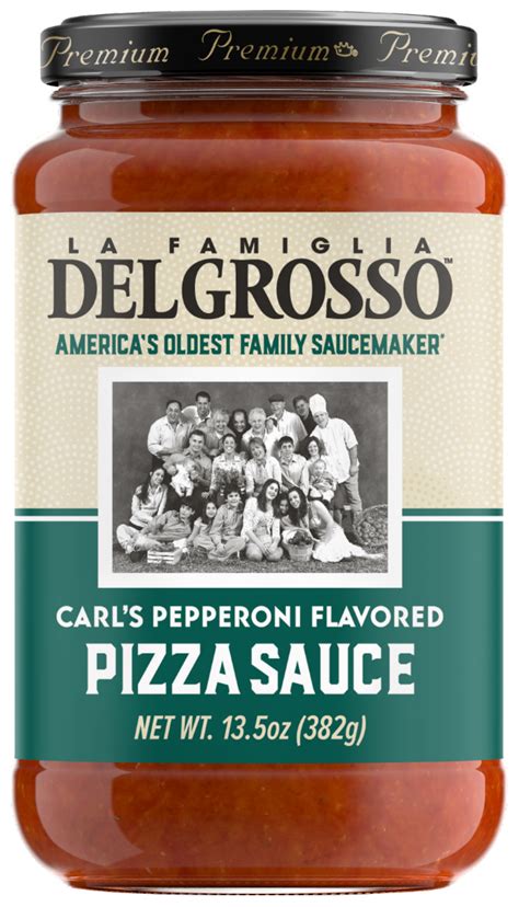 Carl's Pepperoni Flavored Pizza Sauce - DelGrosso Sauces