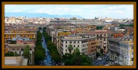 Colorful Rome Cityscape Photograph by Carol Groenen - Fine Art America