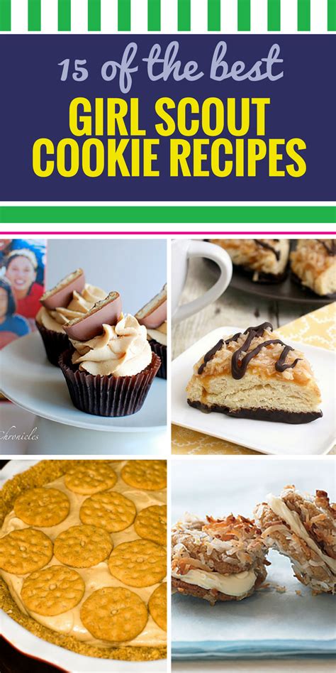 15 Girl Scout Cookies Recipes - My Life and Kids