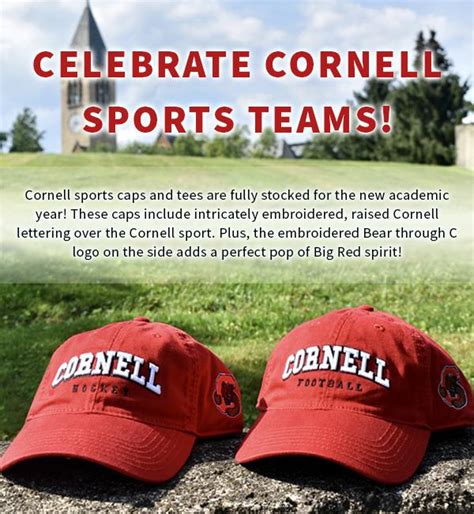 Celebrate Cornell Sports Teams at The Cornell Store!