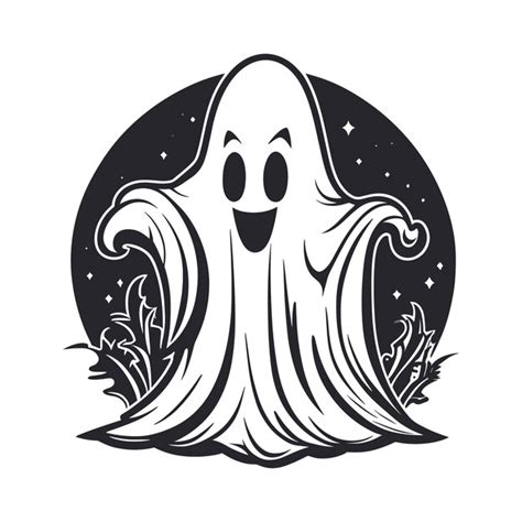 Premium Vector | Vector ghost cartoon sketch hand drawn